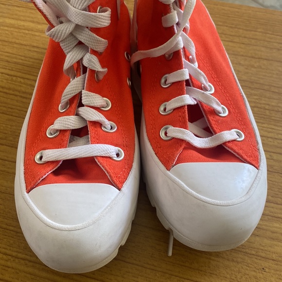 Orange lug sole Converse - Picture 2 of 5